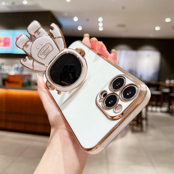 Astronaut Case for iPhone 14 Plus Orange - Picture 3 of 4